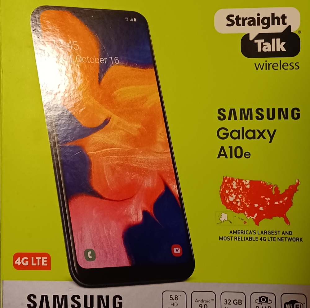 ●SOLD● Samsung Galaxy A10e Straight Talk Phone 32 GB